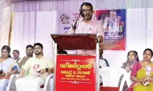 ലൈഫ് ഭവന പദ്ധതി: വിളയൂരിൽ 303 വീടുകൾക്ക് തറക്കല്ലിട്ടു