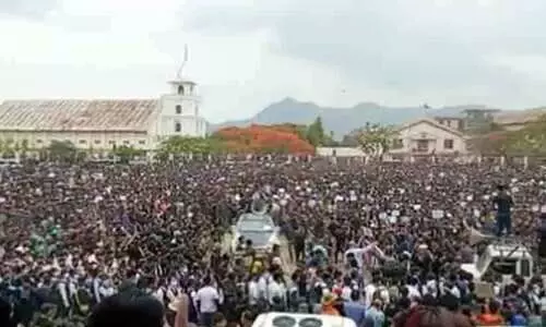 മോദി സർക്കാരിന്റെ നയങ്ങൾക്കെതിരെ മണിപ്പൂരിൽ പട്ടിക വർഗ വിഭാഗങ്ങളുടെ റാലി