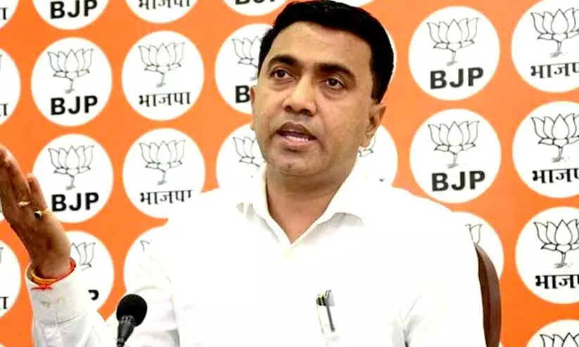 യു.പിക്കാർക്കെതിരെ ഗോവ മുഖ്യമന്ത്രി: ‘ഗോവയിലെ 90% കുറ്റകൃത്യവും ചെയ്യുന്നത് യു.പി, ബിഹാർ സ്വദേശികൾ’ യു.പിക്കാർക്കെതിരെ ഗോവ മുഖ്യമന്ത്രി: ‘ഗോവയിലെ 90% കുറ്റകൃത്യവും ചെയ്യുന്നത് യു.പി, ബിഹാർ സ്വദേശികൾ’