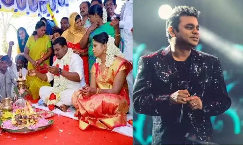 ഇതാണ് റിയൽ കേരള സ്റ്റോറി; പള്ളിക്കമ്മിറ്റി നടത്തിയ ഹിന്ദു വിവാഹത്തിന്റെ വിഡിയോയുമായി റഹ്മാൻ