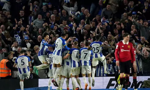 ഇൻജുറി ടൈമിൽ പെനാൽറ്റി; മാഞ്ചസ്റ്റർ യുനൈറ്റഡിനെ വീഴ്ത്തി ബ്രൈറ്റൺ ആറാമത്