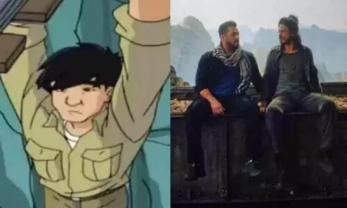 Shah Rukh Khan, Salman Khans Pathaan Train Scene COPIED From Jackie Chan Animated Series