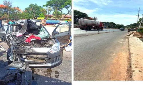 അടയാളങ്ങളോ മുന്നറിയിപ്പ് ബോർഡുകളോ ഇല്ല ഗതാഗതം തോന്നിയപോലെ, അപകടം പതിവ്