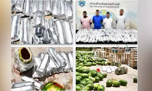 90 Kg of Hashish Seized 90 Kg of Hashish Seized