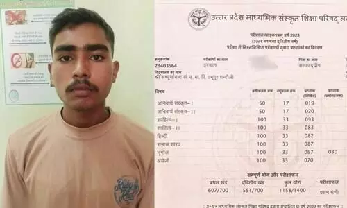 Muslim boy pips 14,000 students to top UP Sanskrit Board exam