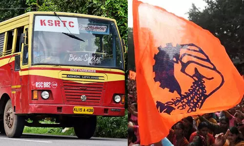 KSRTC, BMS strike