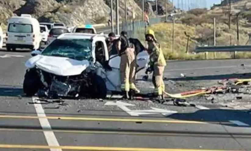 ഫു​ജൈ​റ​യി​ൽ വാ​ഹ​നാ​പ​ക​ടം; സ്ത്രീ ​ഉ​ൾ​പ്പെ​ടെ   ര​ണ്ട്​  ഇ​മാ​റാ​ത്തി​ക​ൾ മ​രി​ച്ചു