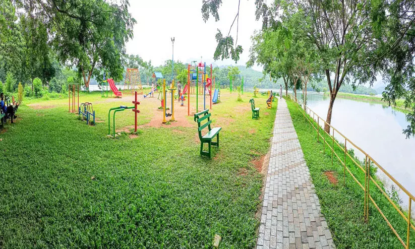 കളിയുപകരണങ്ങൾ നവീകരിച്ചു; മലങ്കര പാർക്കിന് പുതുമോടി കളിയുപകരണങ്ങൾ നവീകരിച്ചു; മലങ്കര പാർക്കിന് പുതുമോടി