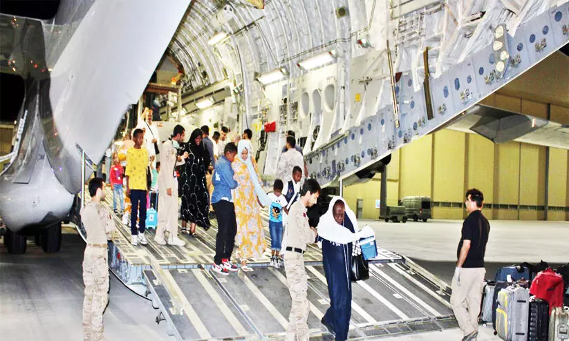 സു​ഡാ​നി​ൽ ഖ​ത്ത​റി​ന്റെ ര​ക്ഷാ​ദൗ​ത്യം