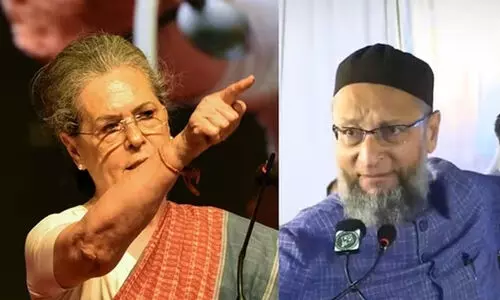 സോണിയ, നിങ്ങളിൽ നിന്ന് ഇത് പ്രതീക്ഷിച്ചില്ല; ആർ.എസ്.എസുകാരന് വേണ്ടിയാണ് പ്രചാരണം നടത്തുന്നത് -ഉവൈസി