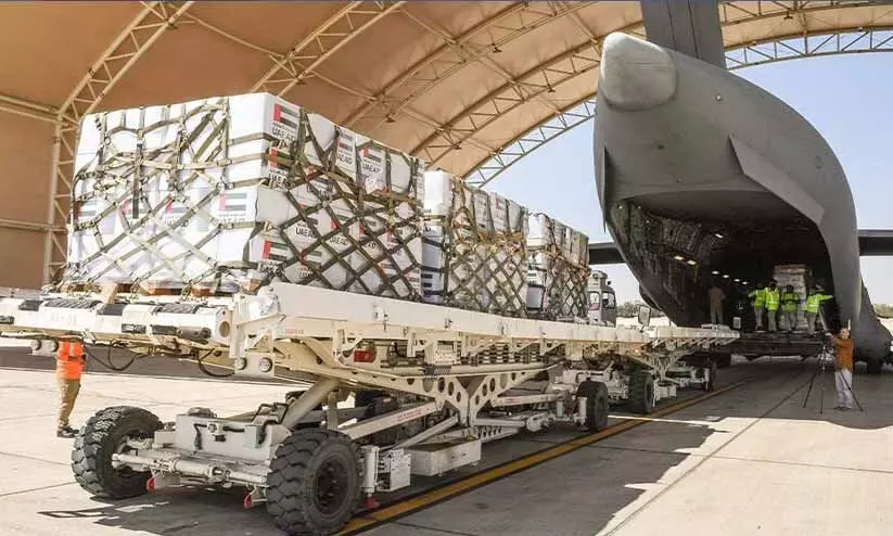 സുഡാന് വീണ്ടും യു.എ.ഇയുടെ സഹായഹസ്തം സുഡാന് വീണ്ടും യു.എ.ഇയുടെ സഹായഹസ്തം