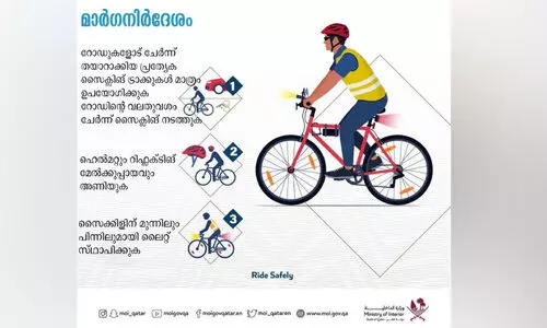 Attention cyclists