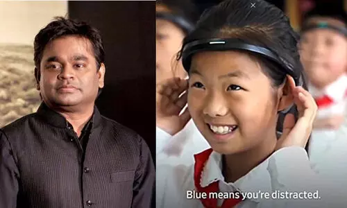 ‘പുതിയ തലമുറയോട് സഹതാപം തോന്നുന്നു’; എ.ഐ ഹെഡ്ബാൻഡ് ധരിച്ച ചൈനീസ് കുട്ടികളുടെ വിഡിയോ പങ്കുവെച്ച് എ.ആർ റഹ്മാൻ
