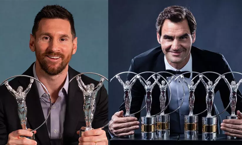 ലോറസ് പുരസ്കാരം കൂടുതൽ തവണ നേടിയത് ഫെഡറർ; മെസ്സിയെ തേടിയെത്തിയത് ചരിത്ര നേട്ടം ലോറസ് പുരസ്കാരം കൂടുതൽ തവണ നേടിയത് ഫെഡറർ; മെസ്സിയെ തേടിയെത്തിയത് ചരിത്ര നേട്ടം