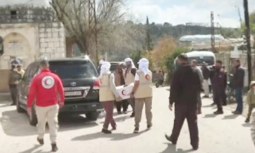സിറിയയിലേക്ക് ഒന്നരലക്ഷം ഭക്ഷണപ്പൊതികൾ അയച്ച് യു.എ.ഇ സിറിയയിലേക്ക് ഒന്നരലക്ഷം ഭക്ഷണപ്പൊതികൾ അയച്ച് യു.എ.ഇ