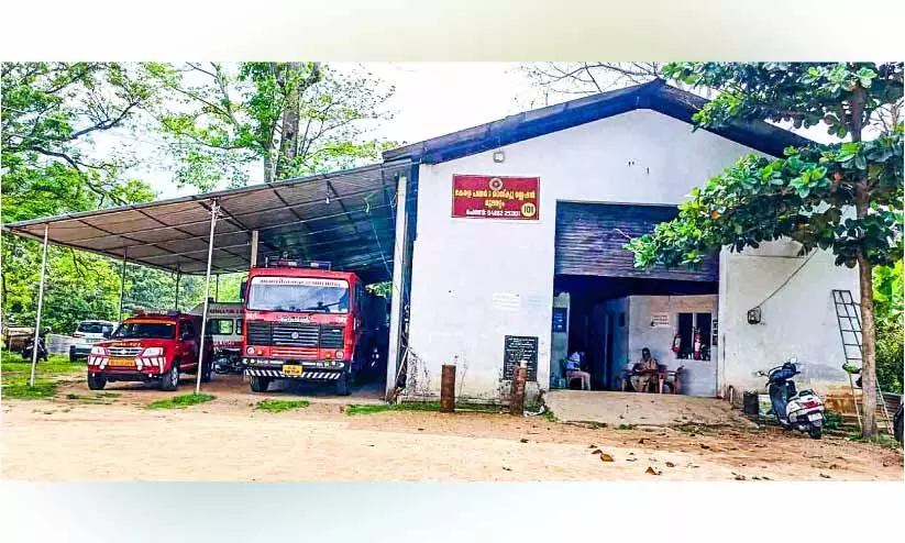 മൂലമറ്റം ഫയർ സ്​റ്റേഷനെ രക്ഷിക്കാൻ ആര്​ വരും?