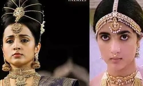 Trishas Childhood In Ponniyin Selvan 2 Is The Daughter Of this  Star Couple?