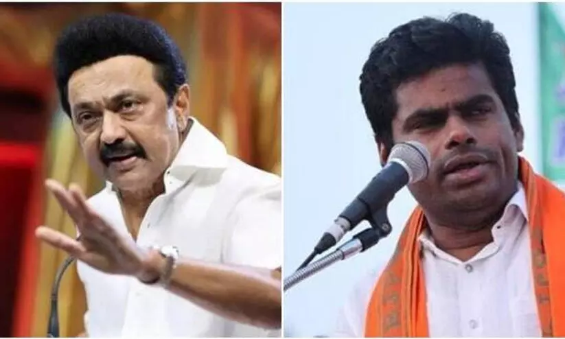 Tamil Nadu: CM Stalin files defamation suit against state BJP president Annamalai