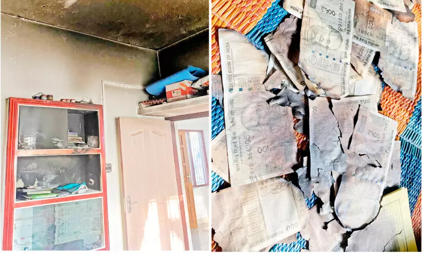 റേഡിയോ പൊട്ടിത്തെറിച്ച് വീടിന് തീപിടിച്ചു റേഡിയോ പൊട്ടിത്തെറിച്ച് വീടിന് തീപിടിച്ചു