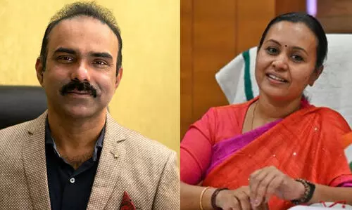 Sulphi Nooh and veena george