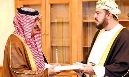 സൗദി രാജാവിന്‍റെ സന്ദേശം സുൽത്താന്​ കൈമാറി