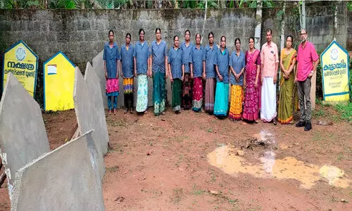 നി​ർ​മാ​ണരം​ഗ​ത്തും ക​രു​ത്താ​യി കുടുംബശ്രീ