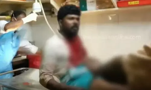 violent man in Idukki hospital