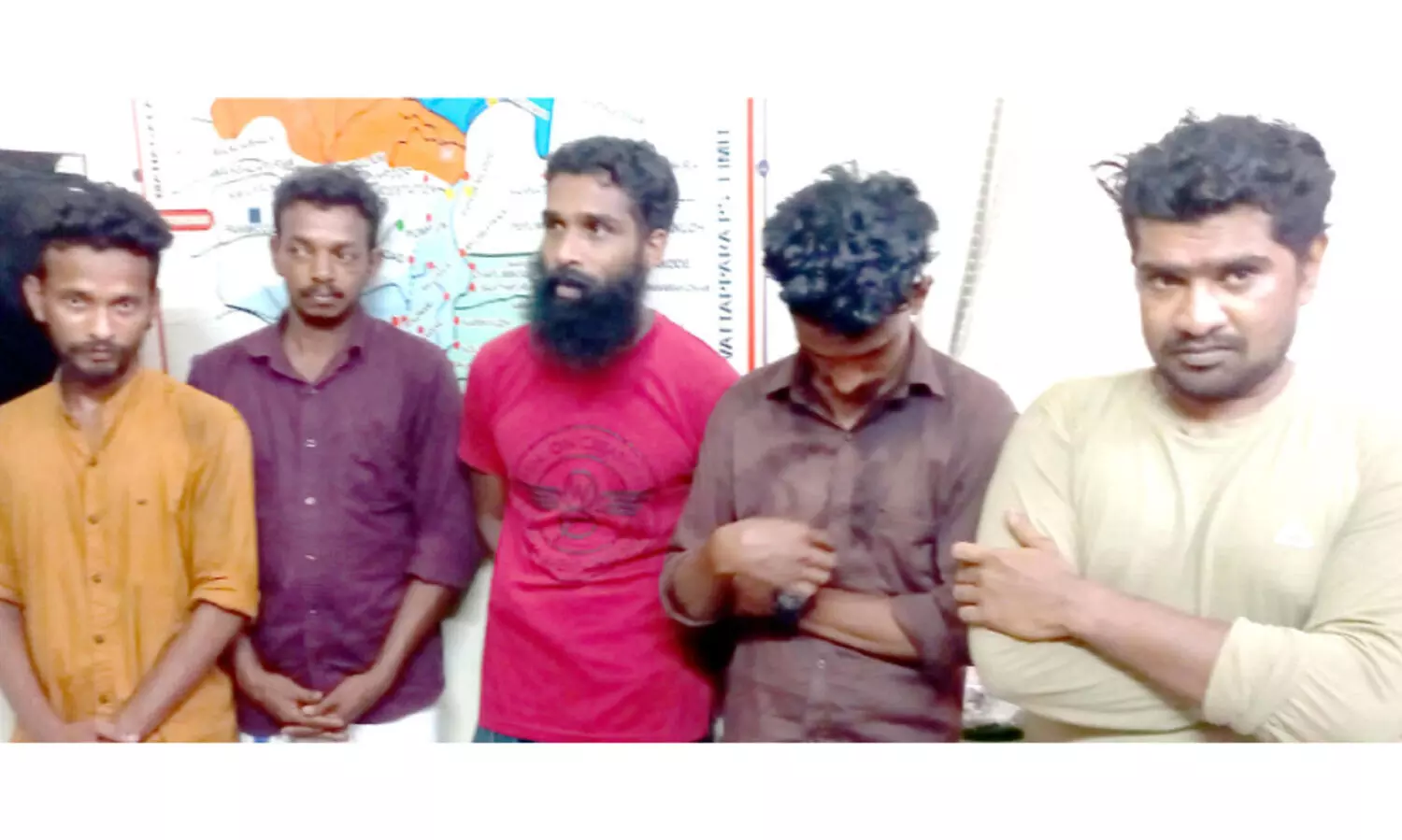 യുവാക്കളെ മർദിച്ച്​ സ്വർണമാല കവർന്ന കേസിലെ പ്രതികൾ പിടിയിൽ