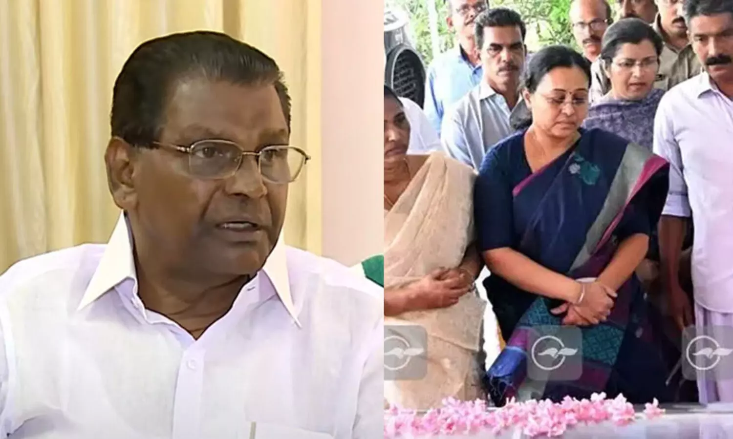 Thiruvanchoor Radhakrishnan and Veena George