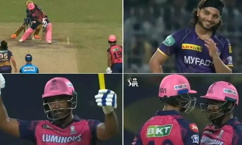 ജയ്സ്വാളിന് സെഞ്ച്വറി തികക്കാൻ വൈഡ് ബാൾ തടഞ്ഞിട്ട് സഞ്ജു; കോഹ്ലിക്ക് വേണ്ടി ധോണി ചെയ്തതിനെ ഓർമപ്പെടുത്തി ആരാധകർ -വിഡിയോ ജയ്സ്വാളിന് സെഞ്ച്വറി തികക്കാൻ വൈഡ് ബാൾ തടഞ്ഞിട്ട് സഞ്ജു; കോഹ്ലിക്ക് വേണ്ടി ധോണി ചെയ്തതിനെ ഓർമപ്പെടുത്തി ആരാധകർ -വിഡിയോ