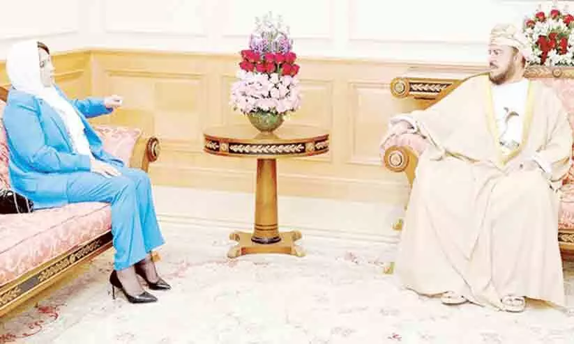 ലിബിയൻ അംബാസഡർ ഉപപ്രധാനമന്ത്രിയുമായി കൂടിക്കാഴ്ച നടത്തി