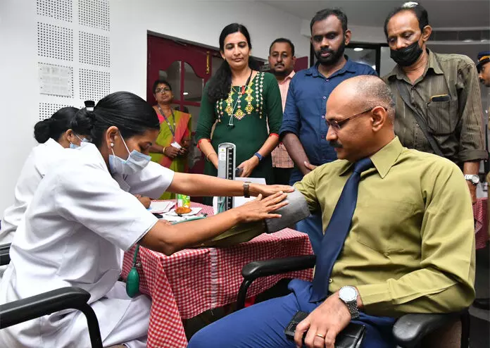 മാധ്യമപ്രവർത്തകർക്കായി മെഡിക്കൽ കാമ്പ് സംഘടിപ്പിച്ചു