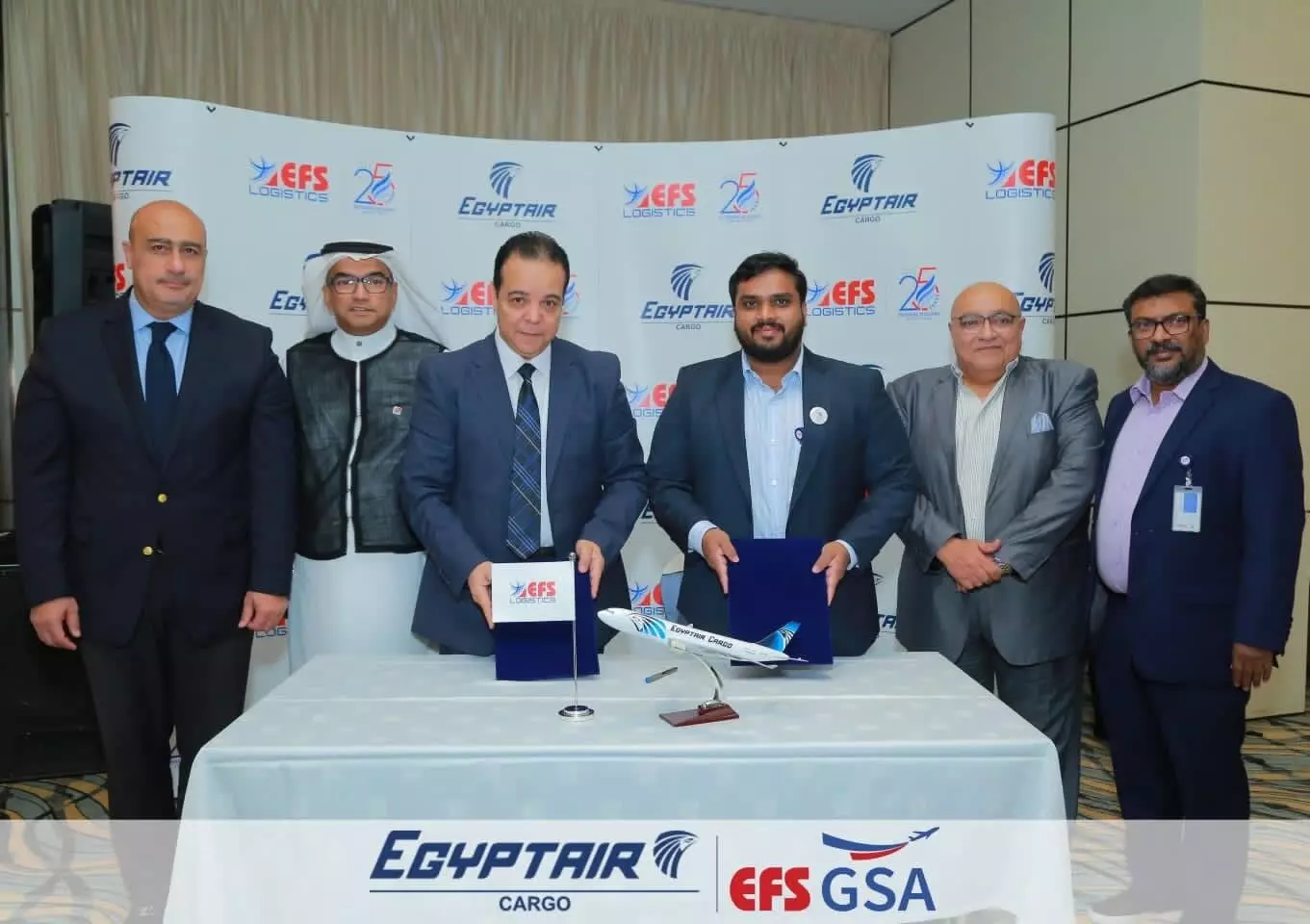 ഈജിപ്ത് എയർ കാർഗോയുടെ സൗദി സെയിൽസ് ഏജൻറായി ഇ.എഫ്.എസ് ലോജിസ്റ്റിക്സ് ഈജിപ്ത് എയർ കാർഗോയുടെ സൗദി സെയിൽസ് ഏജൻറായി ഇ.എഫ്.എസ് ലോജിസ്റ്റിക്സ്