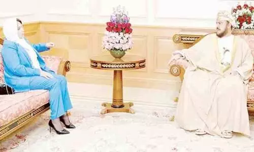 ലിബിയൻ അംബാസഡർ ഉപപ്രധാനമന്ത്രിയുമായി കൂടിക്കാഴ്ച നടത്തി