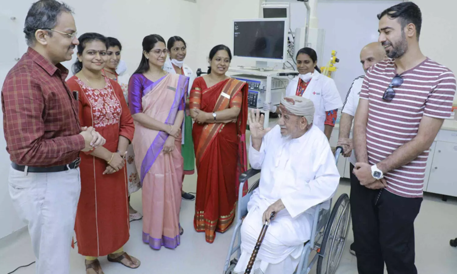 Oman native in Rajagiri hospital