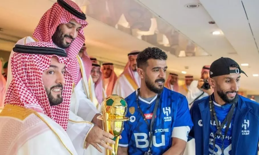 AlHilal with King Cup AlHilal with King Cup