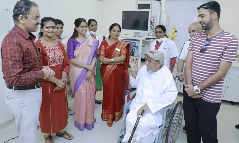 Oman native in Rajagiri hospital