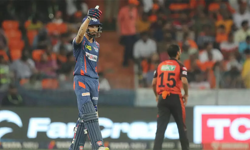 ‘പൂരാൻ വെടിക്കെട്ടിൽ ഹൈദരാബാദ് സ്വാഹ’; ലഖ്നൗവിന് ഏഴ് വിക്കറ്റ് ജയം