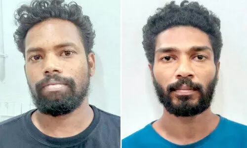 പി​ക്അ​പ് വാ​നി​ന്റെ പാ​ർ​ട്സ് മോ​ഷ്ടി​ച്ച ര​ണ്ടു​പേ​ർ അ​റ​സ്റ്റി​ൽ