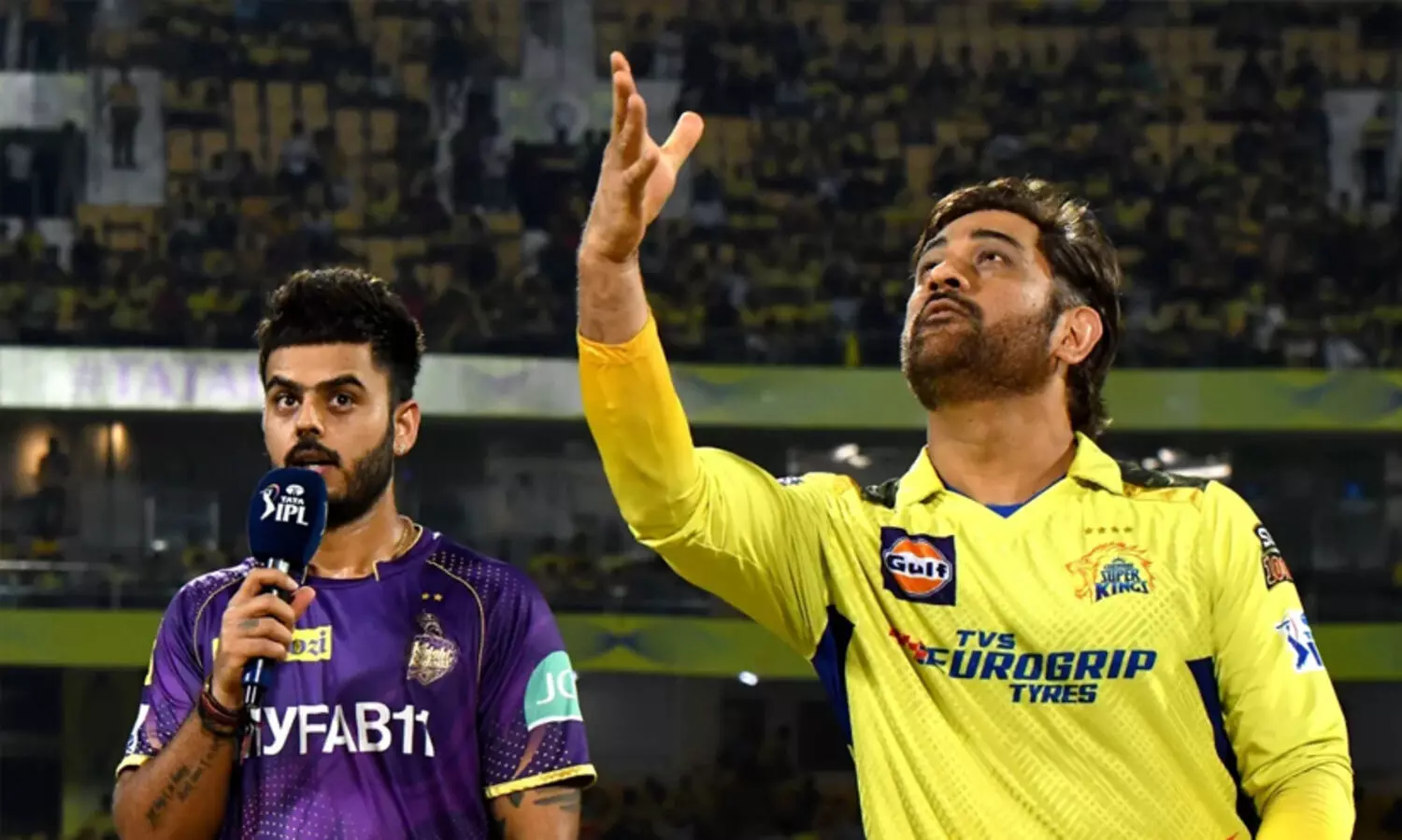 ഐ.പി.എൽ: കൊൽക്കത്തക്കെതിരെ ചെന്നൈ ബാറ്റിംഗ് തെരഞ്ഞെടുത്തു