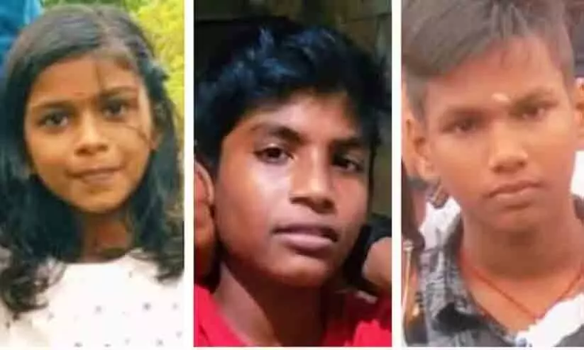 Three students drowned in the river