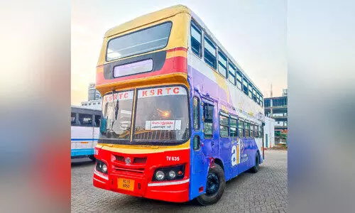 ഡബിൾ​ ഡെക്കർ ബസിൽ കോട്ടയം നഗരംചുറ്റാം