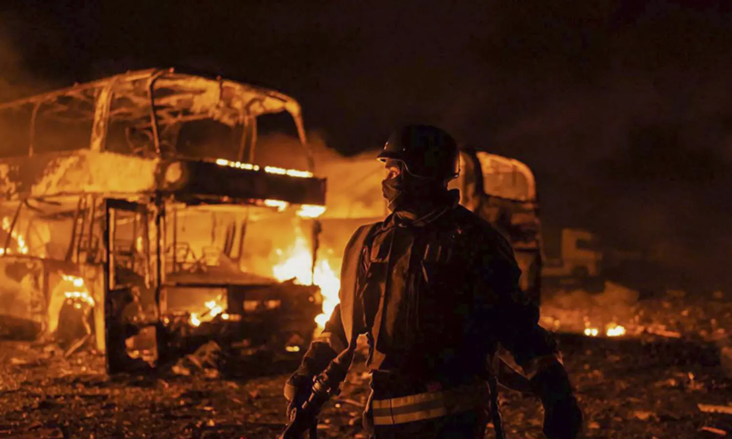 Russia launches ‘exceptional’ air attack