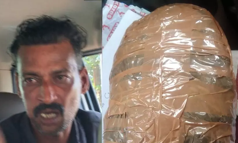 480 ഗ്രാം കഞ്ചാവുമായി യുവാവ് പിടിയിൽ 480 ഗ്രാം കഞ്ചാവുമായി യുവാവ് പിടിയിൽ