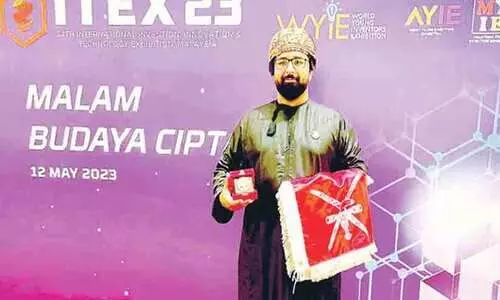 ‘ഐടെക്‌സി’ൽ സ്വർണമെഡൽ നേടി ഒമാനി ഇന്നവേറ്റർ