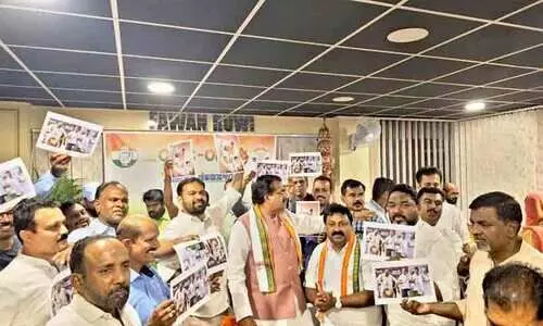 കർണാടക തെരഞ്ഞെടുപ്പ്​ വിജയാഘോഷം