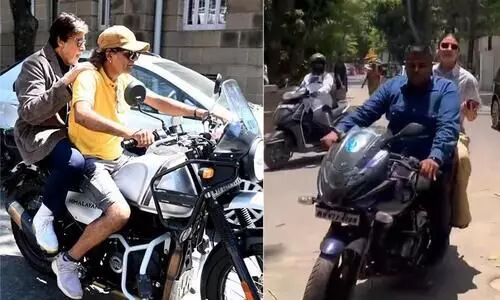 Mumbai Traffic Police Takes Note Of Amitabh Bachchan, Anushka Sharmas Helmet-Less Pics