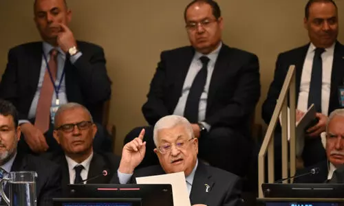 ഇസ്രായേലിനെ പുറത്താക്കണമെന്ന് മഹ്മൂദ് അബ്ബാസ്