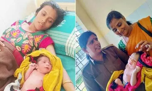 ക​ണ്ട​ക്ട​ർ വ​സ​ന്ത​മ്മ കാ​വ​ലാ​യി; ബ​സി​ല്‍ യു​വ​തി​ക്ക് സു​ഖ​പ്ര​സ​വം