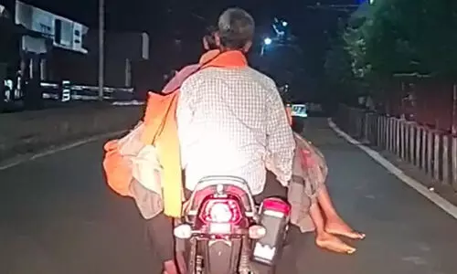 Takes Teens Body Home On Bike